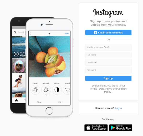 Instagram Login